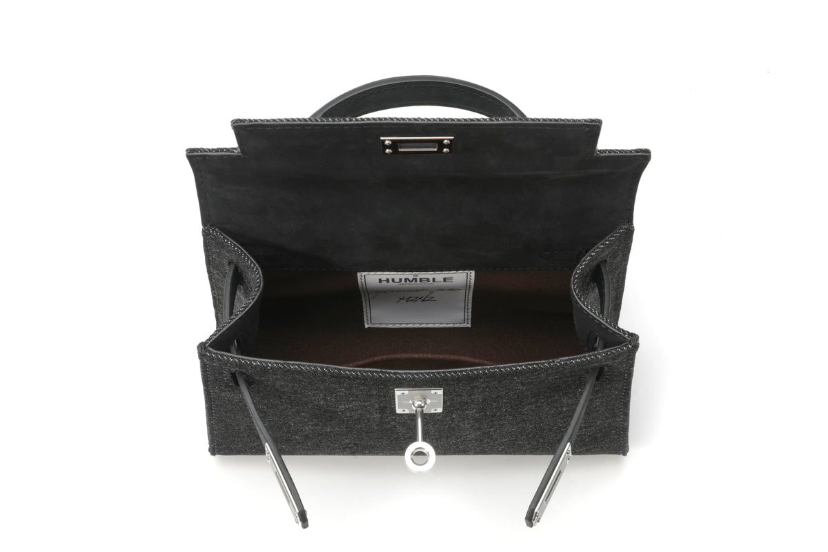 Shoulder Bag Mini Denim Black – product image 10