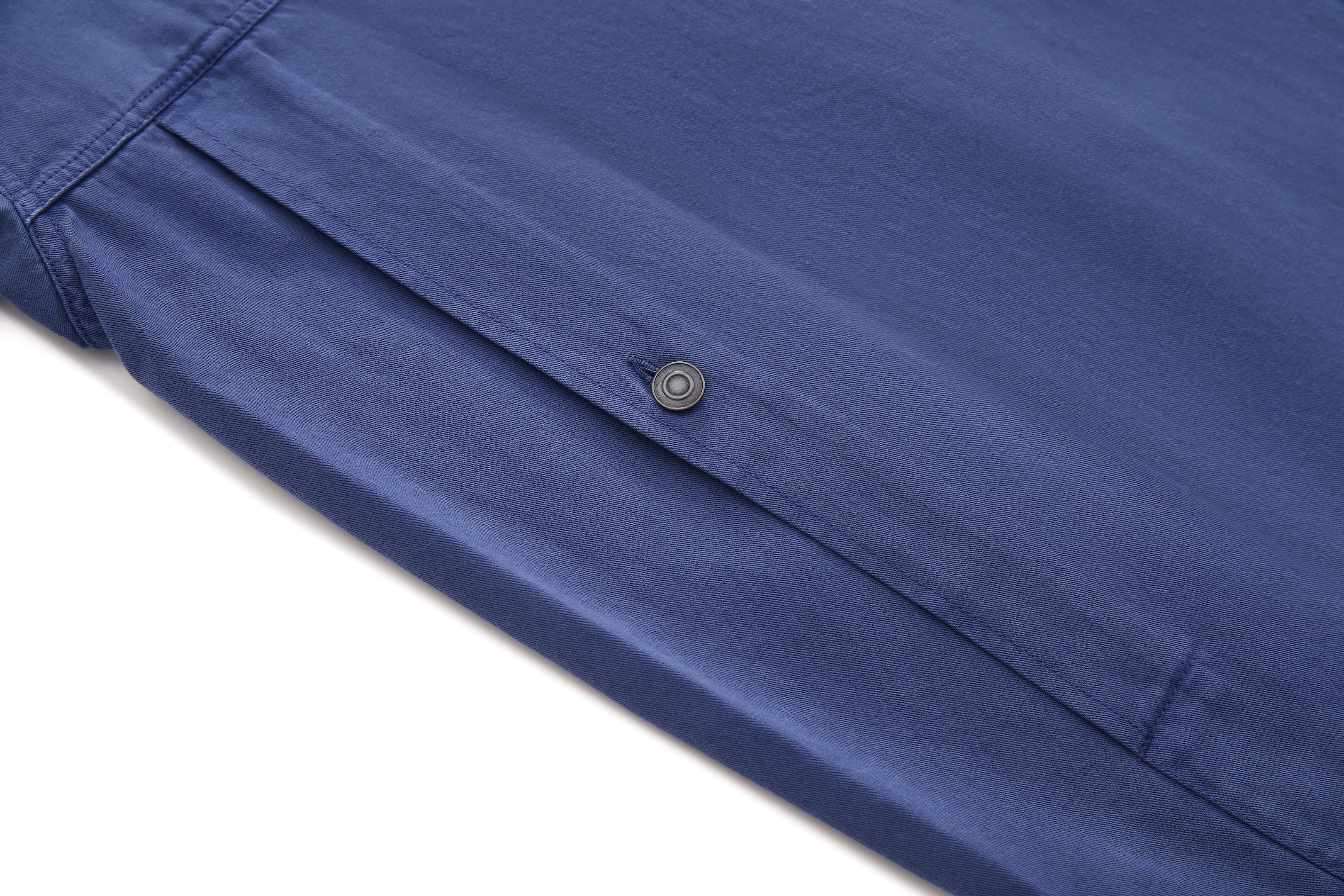 French Workwear Jacket Celtic Blue