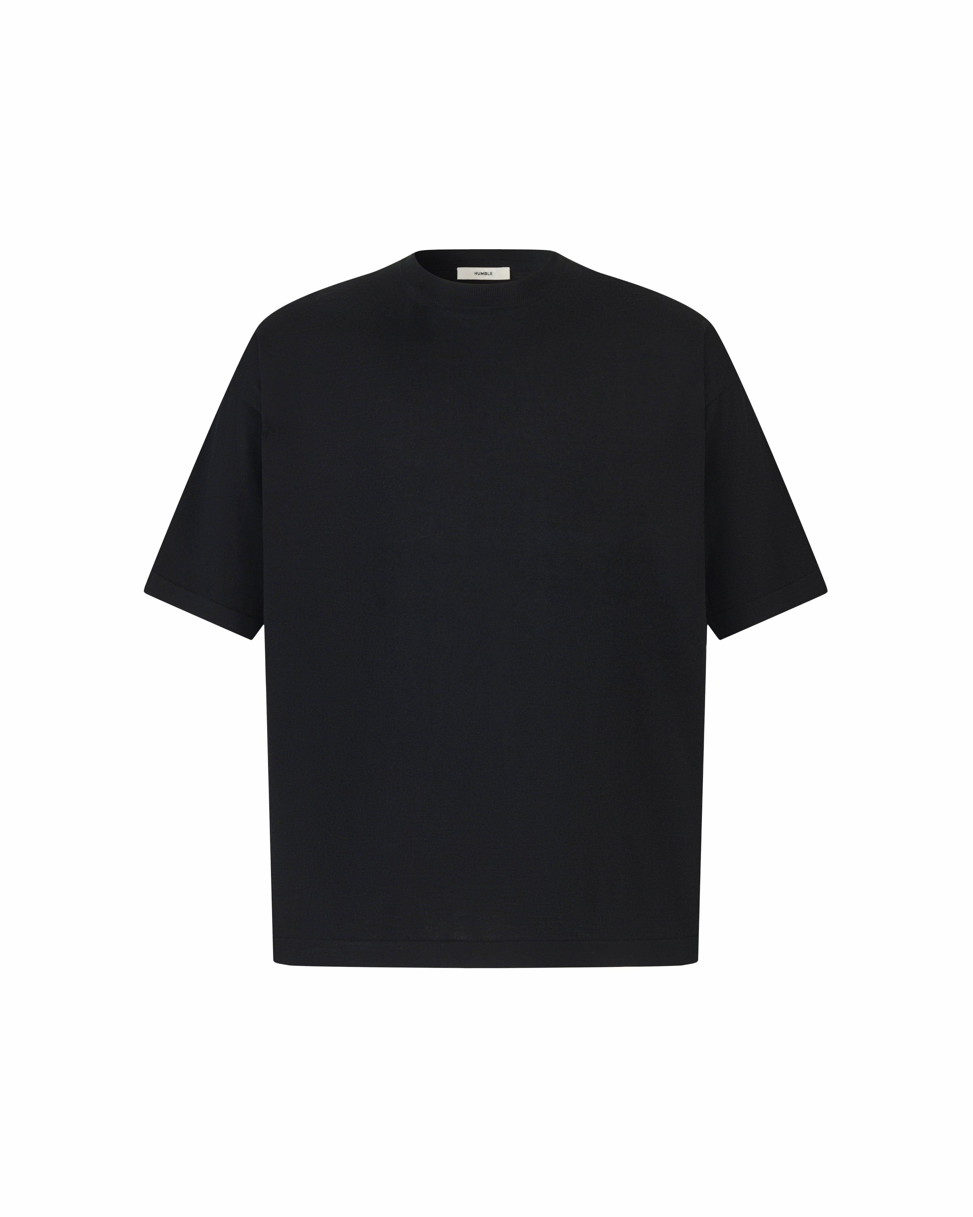 Wool T-Shirt Black