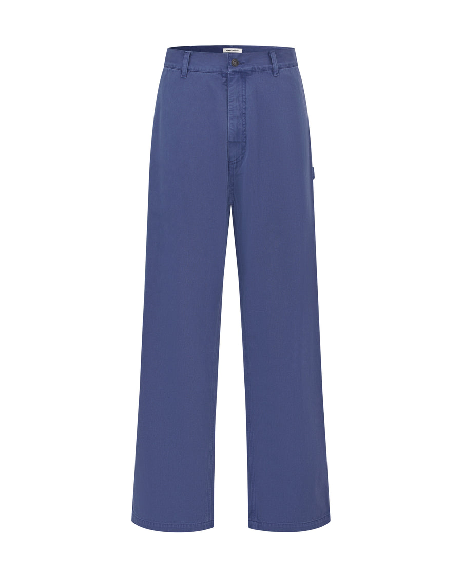 French Workwear Pants Celtic Blue