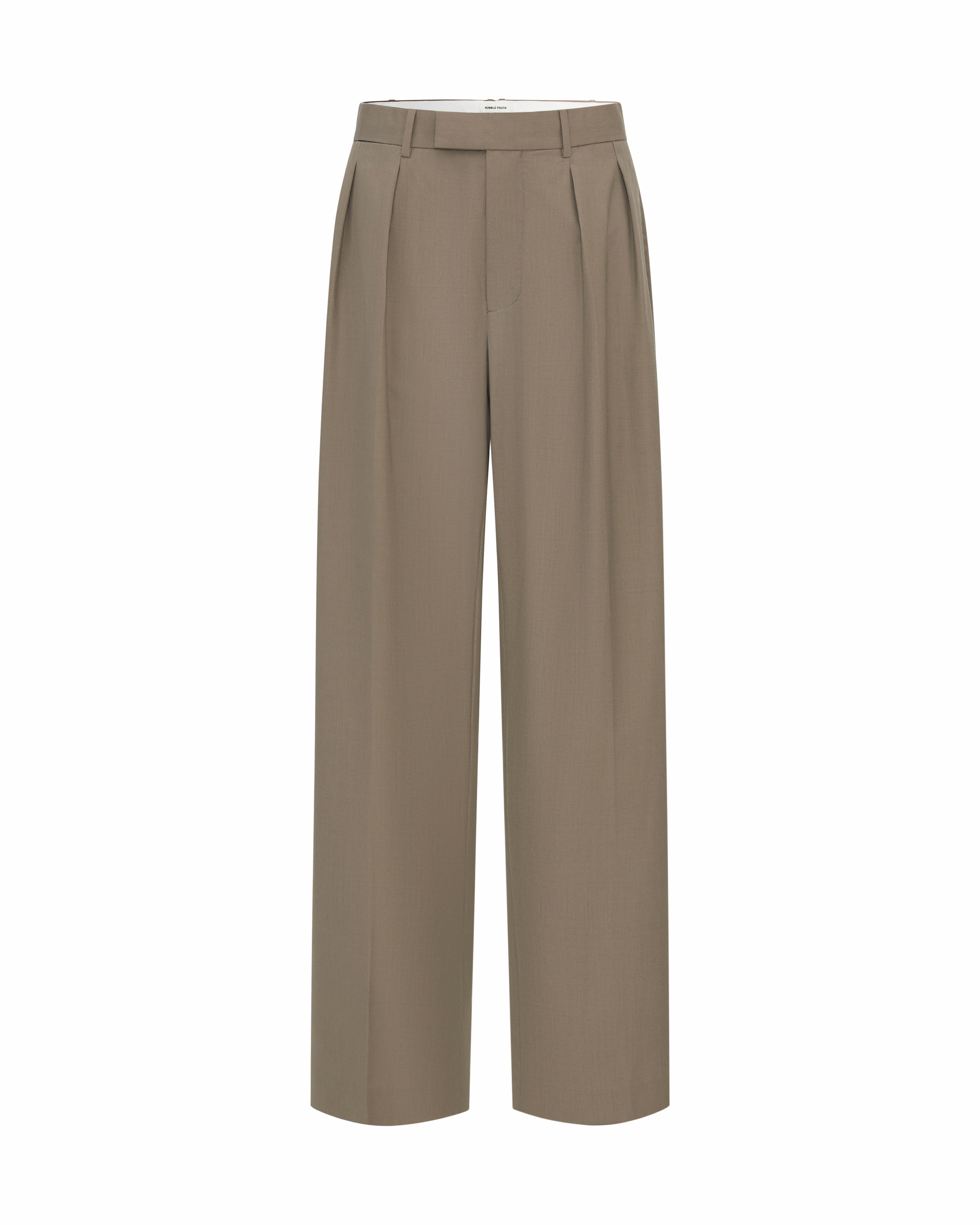 Wool Blend Pants