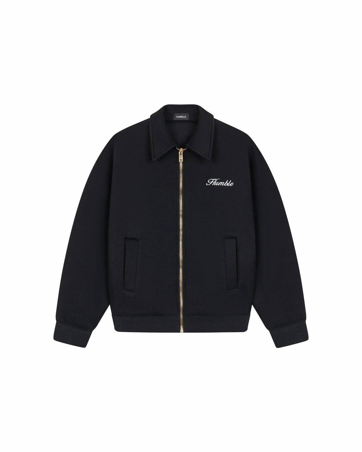 Jersey Blouson Jacket Black