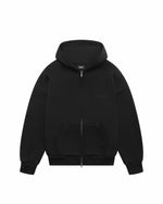 Zip-Up Hoodie Black