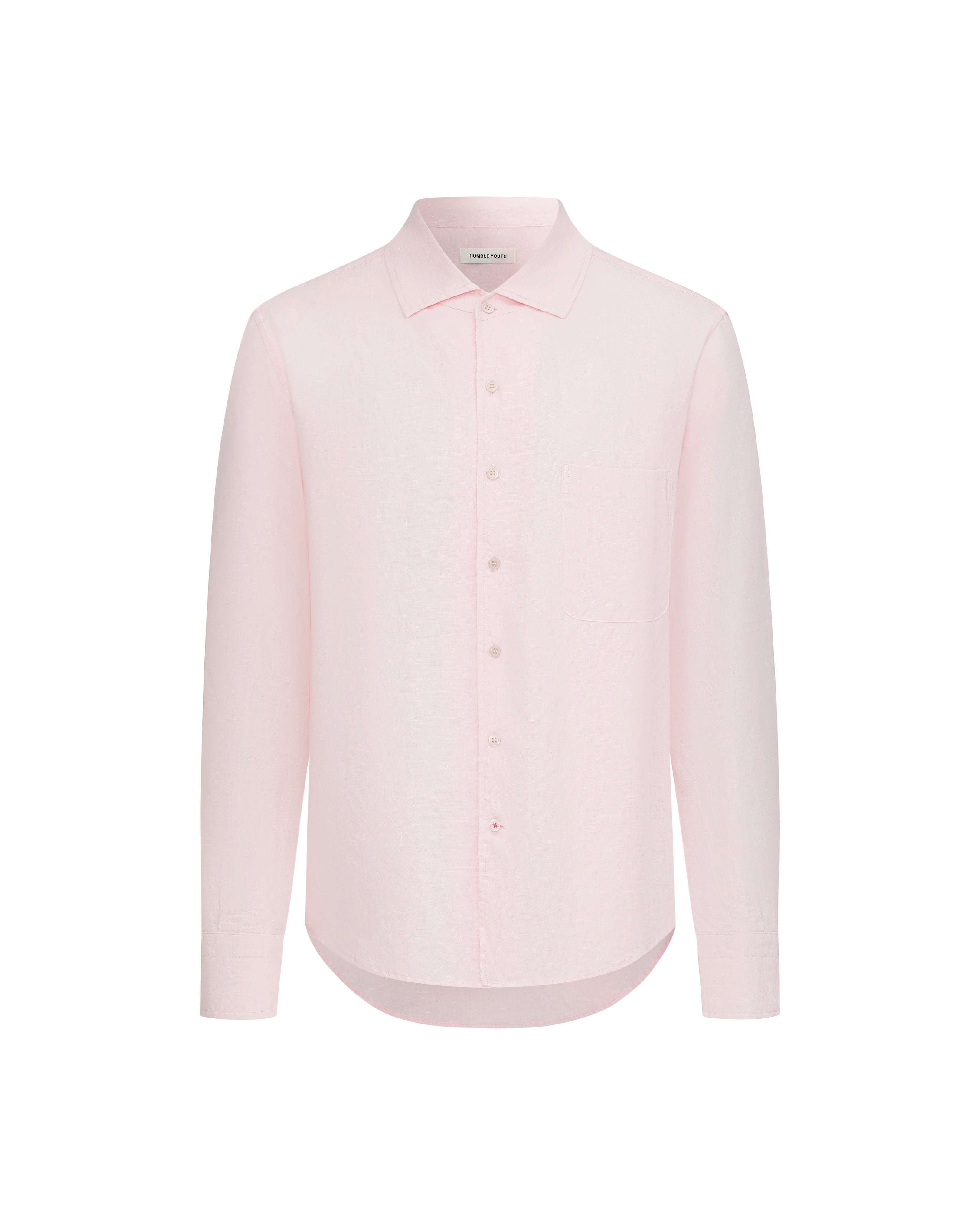 Linen Shirt Pink