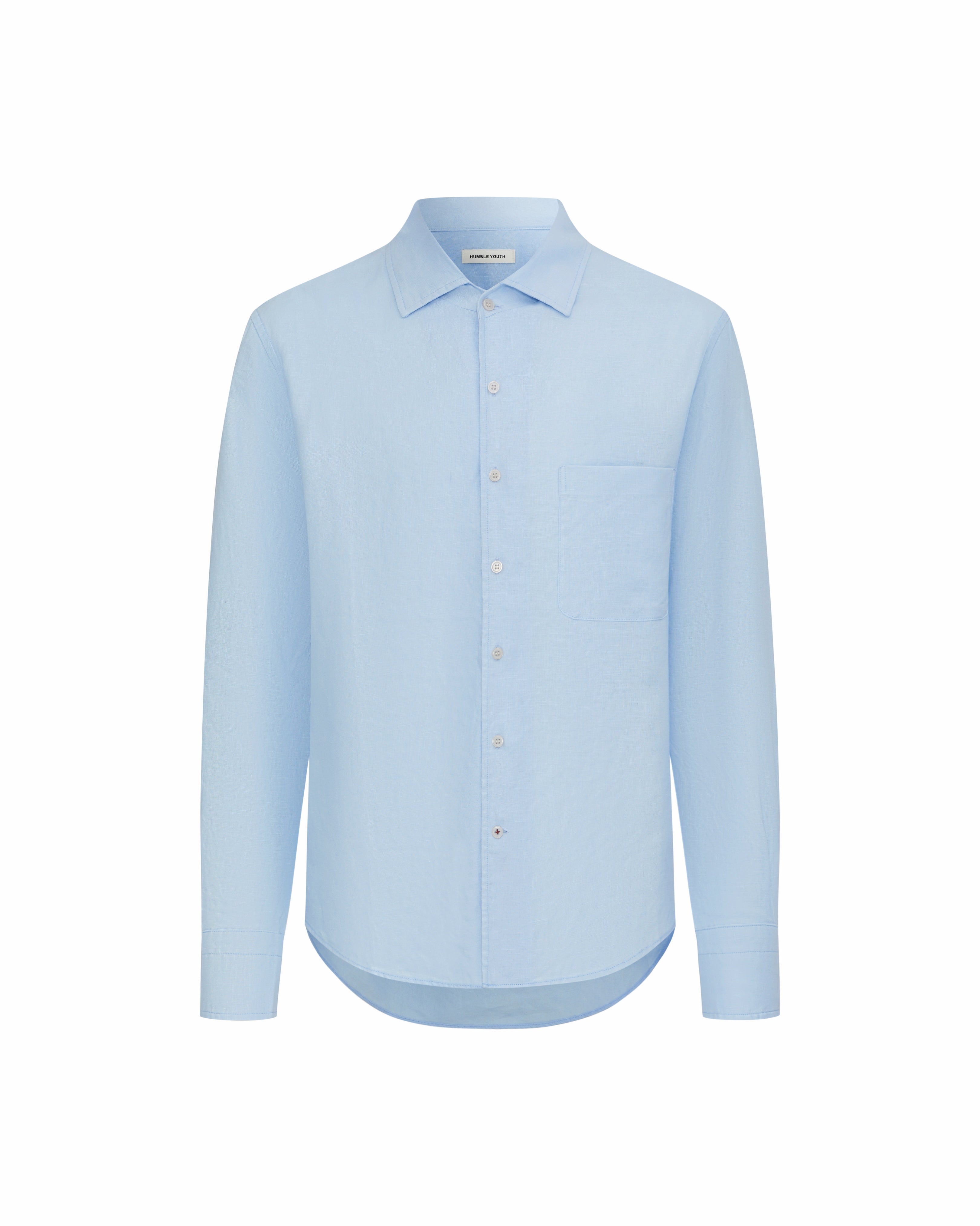 Linen Shirt Blue