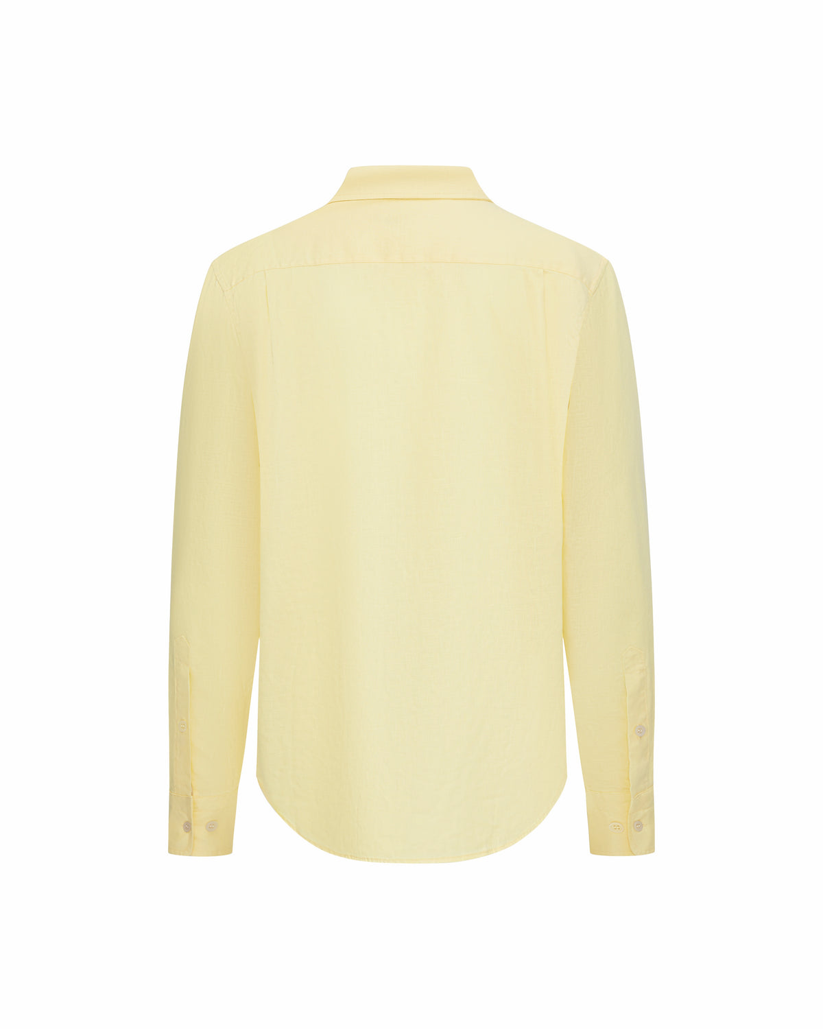 Linen Shirt Yellow – product image 2