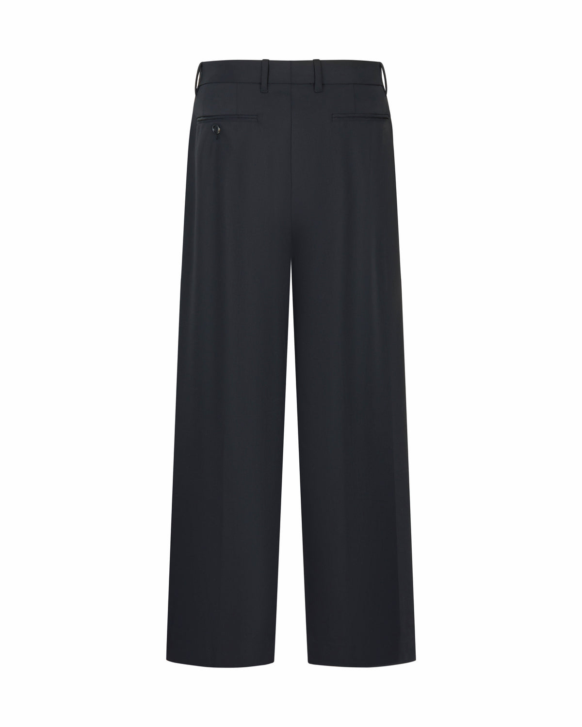 Two-Tuck Trousers Black – product image 2
