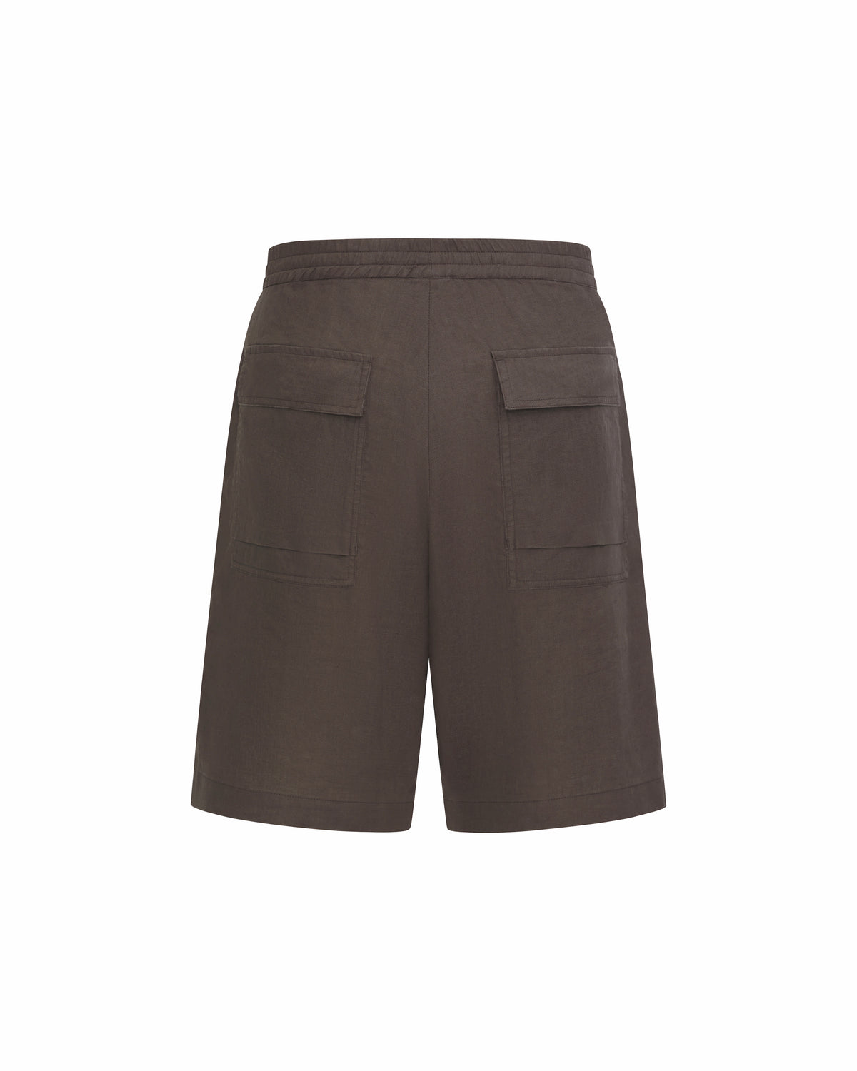 Linen Shorts Brown – product image 2