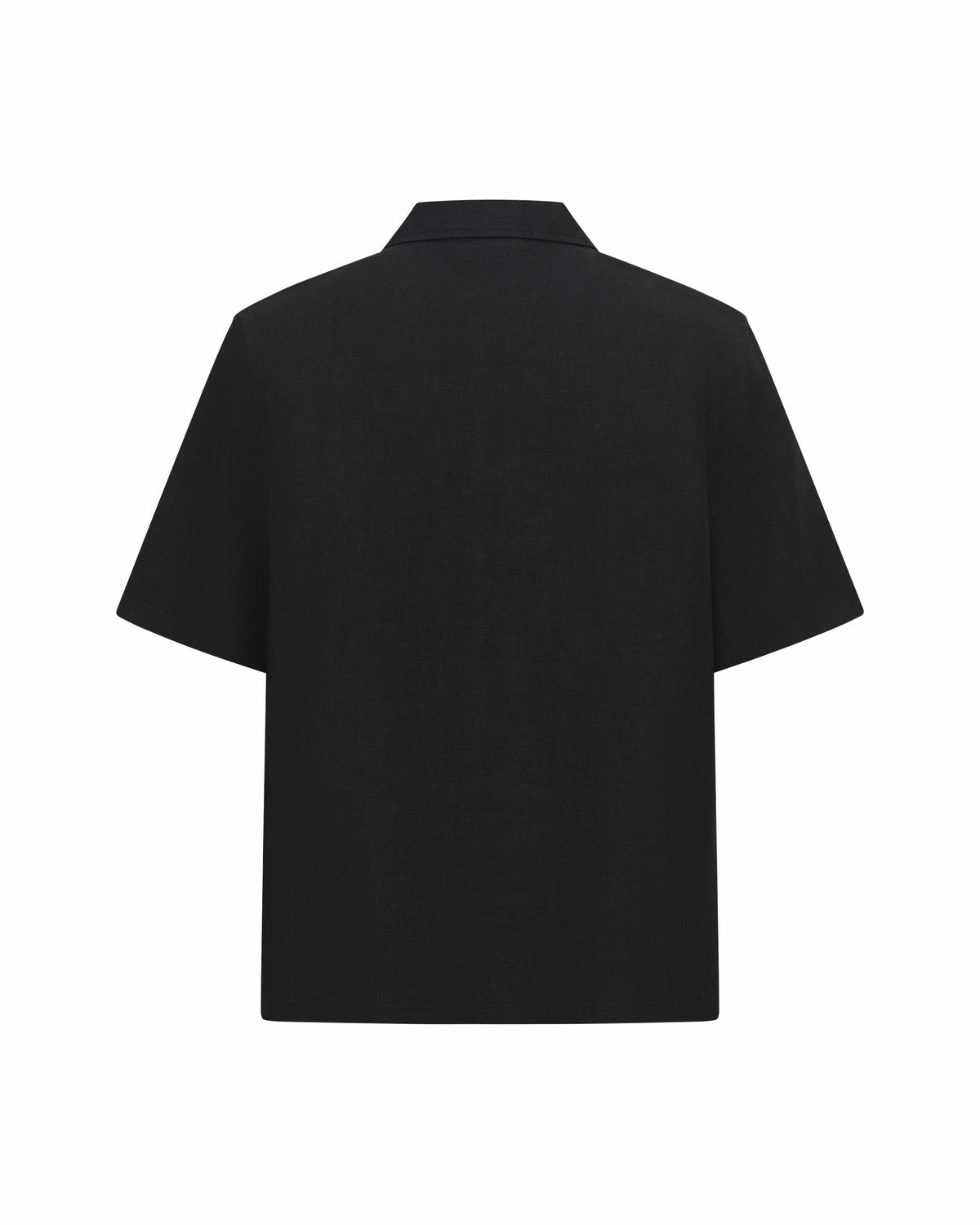 Boxy Short-Sleeve Shirt Black – product image 2