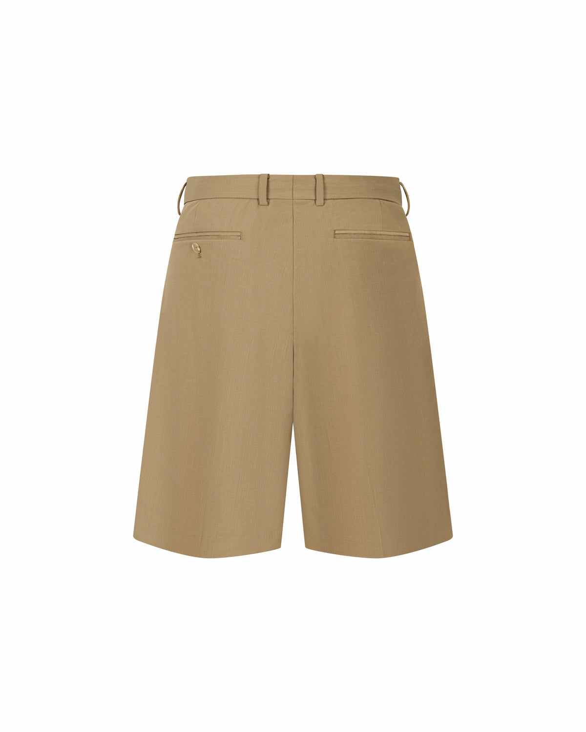 Two-Tuck Shorts Khaki – product image 2