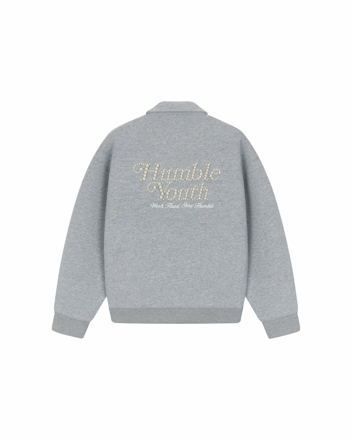 Jersey Blouson Jacket Grey – product image 2