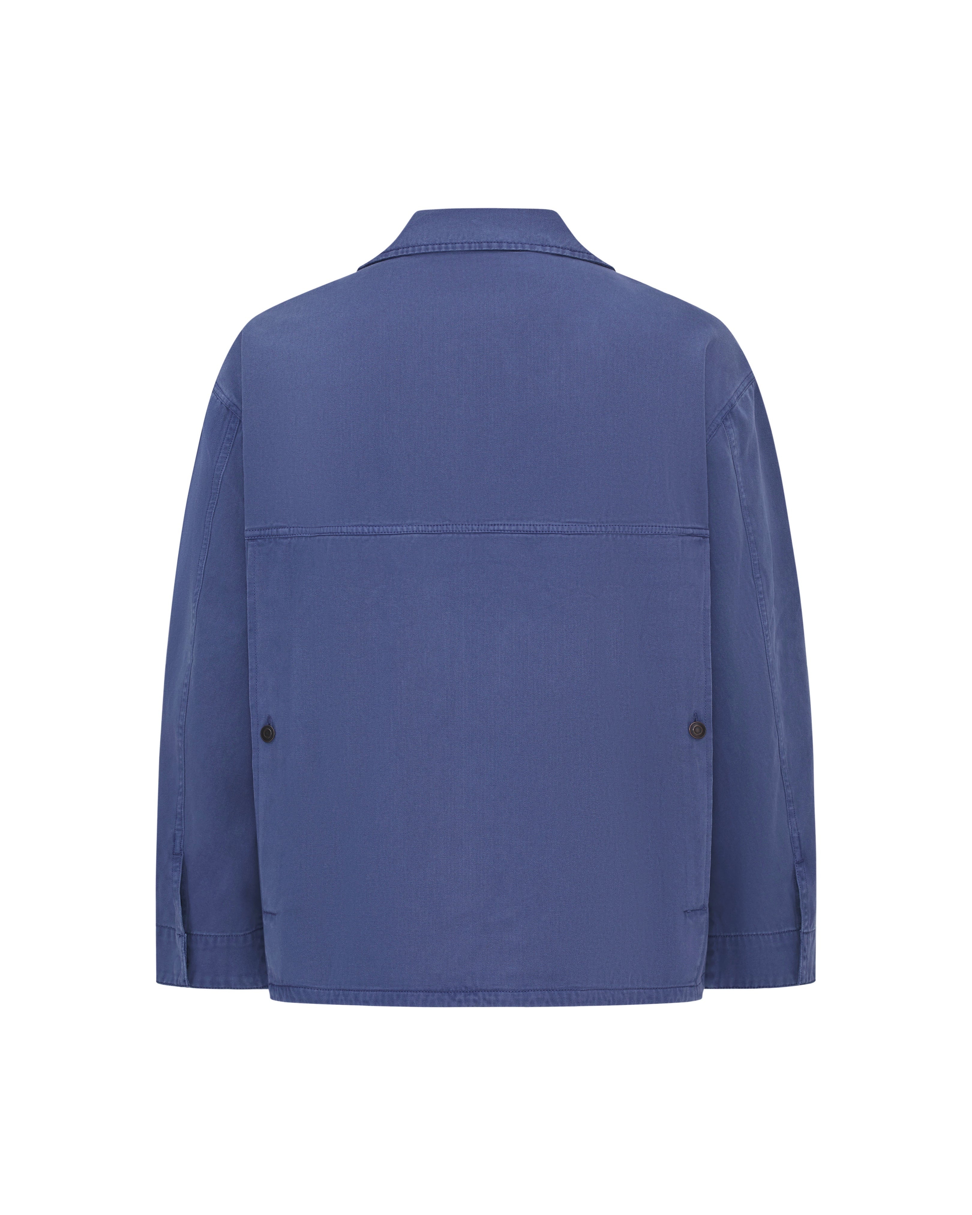 French Workwear Jacket Celtic Blue