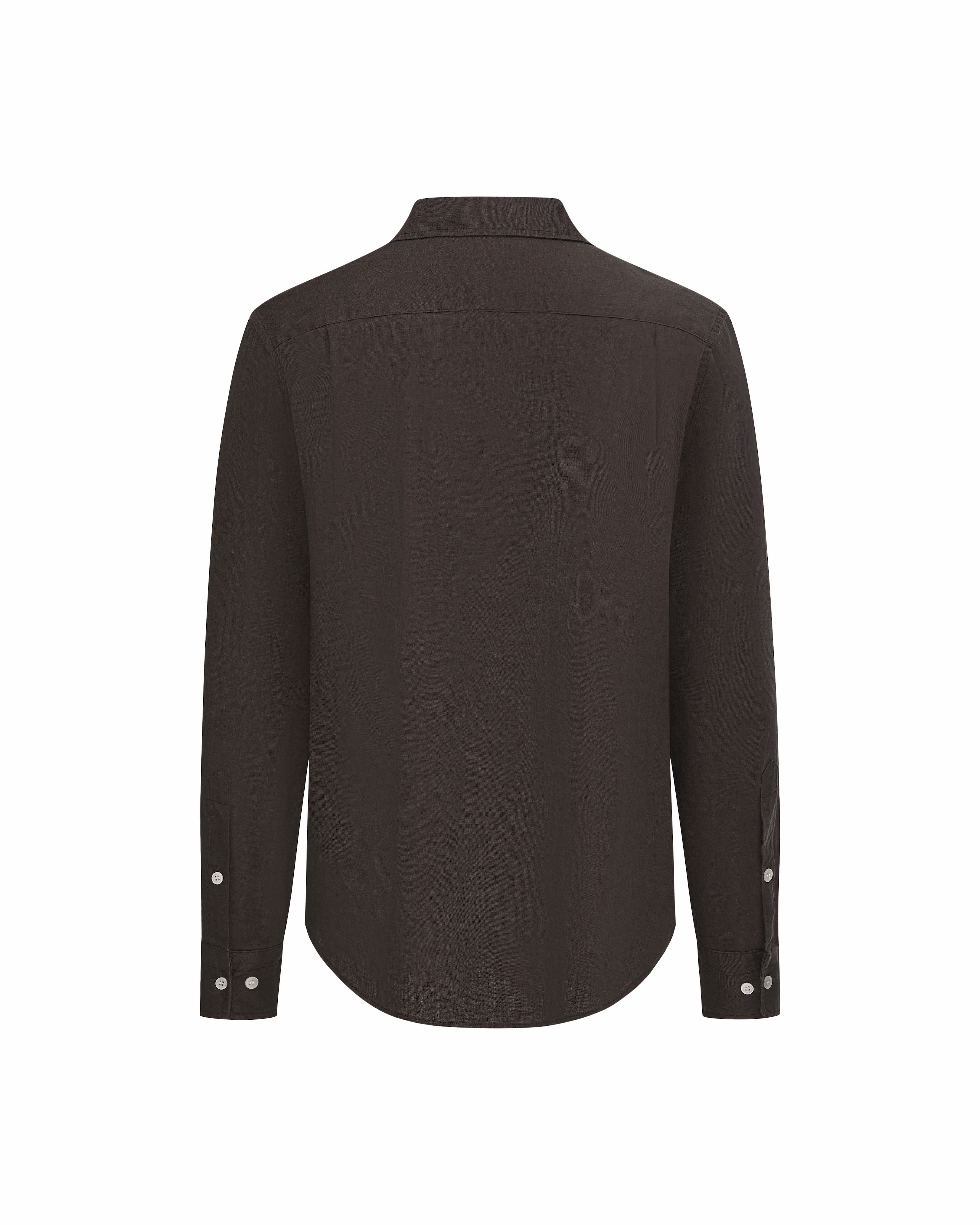 Linen Shirt Brown