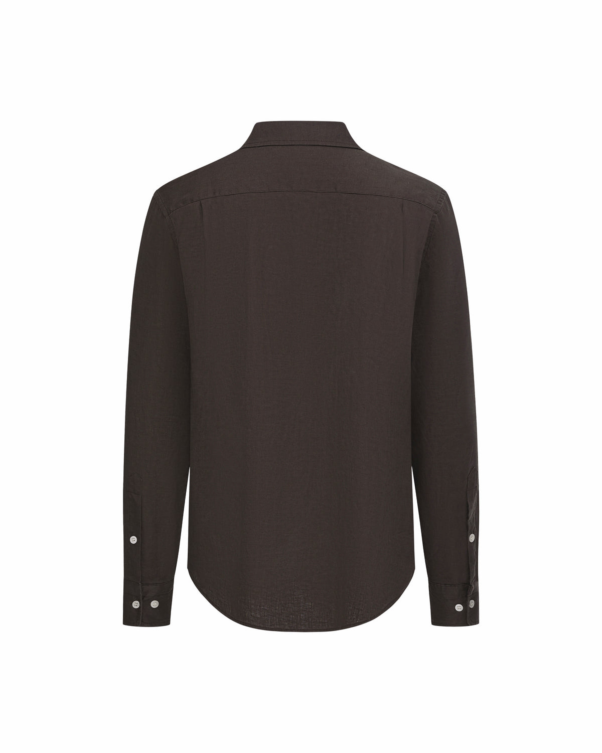 Linen Shirt Brown – product image 2