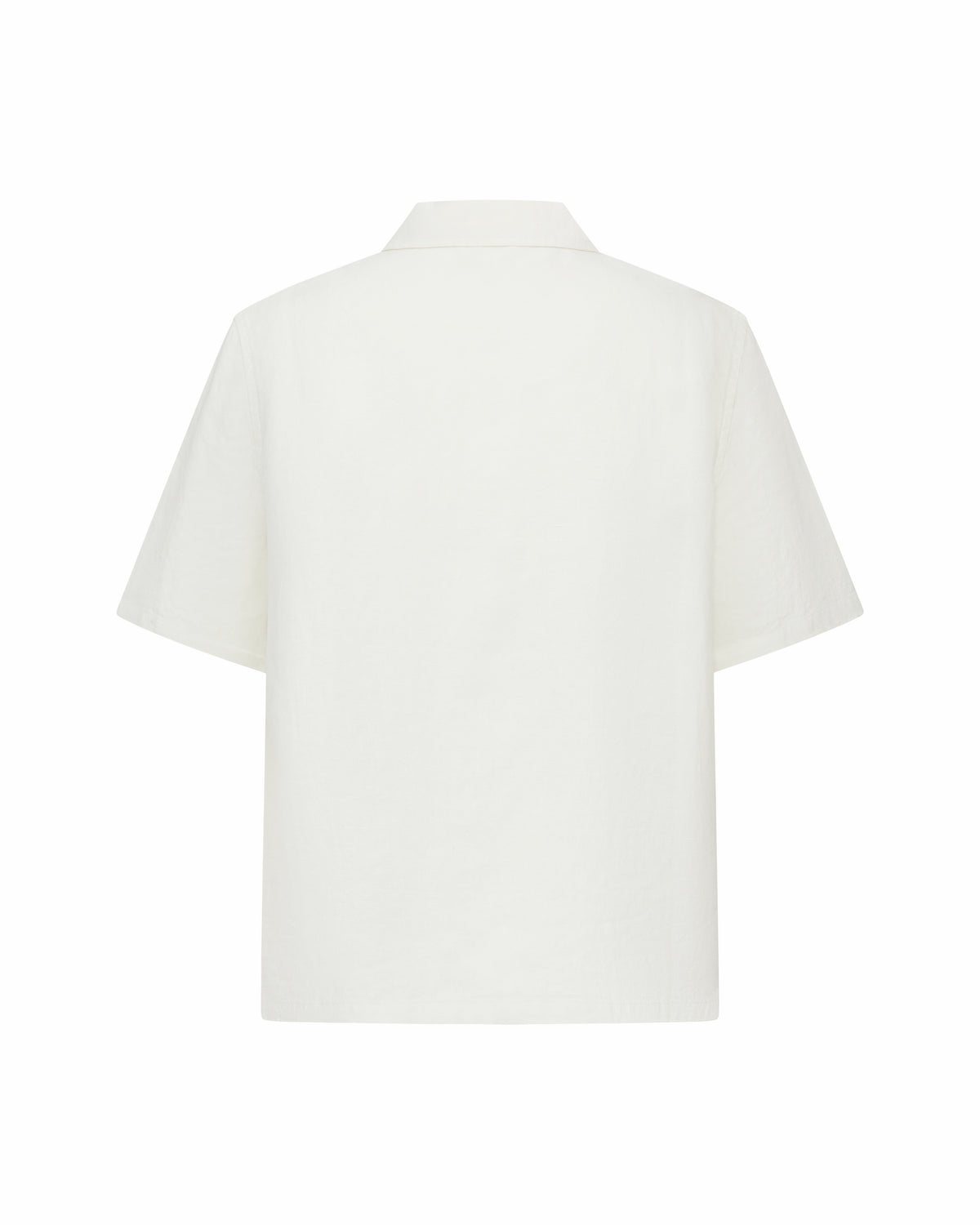 Boxy Short-Sleeve Shirt White – product image 2