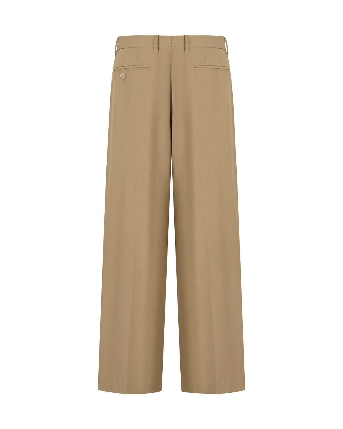Two-Tuck Trousers Khaki – product image 2