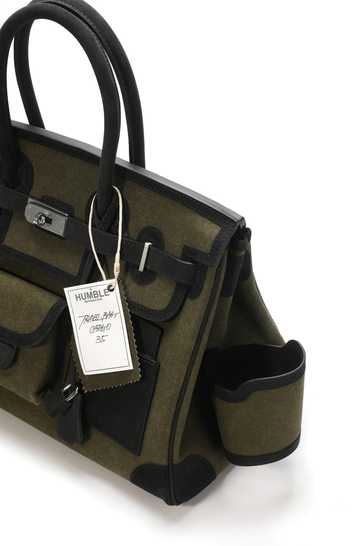 Travel Bag Cargo 35 Khaki/Black (Pre-Order) – product image 3