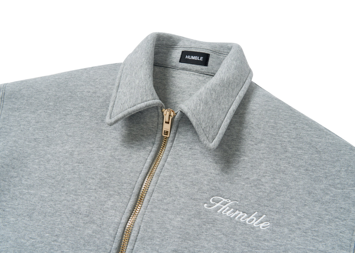 Jersey Blouson Jacket Grey – product image 3