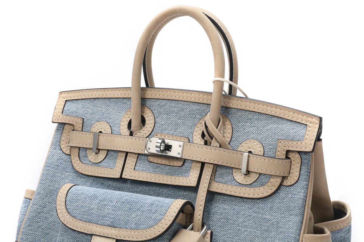 Travel Bag Cargo 25 Blue/Beige – product image 3