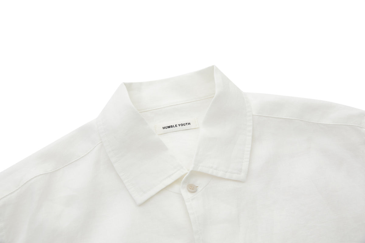 Linen Shirt White – product image 3