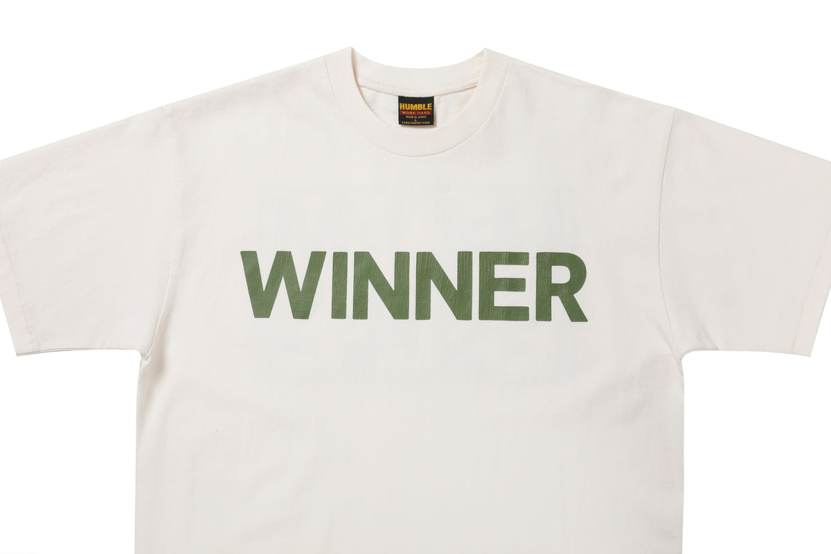 Winner Vintage Tee White – product image 4