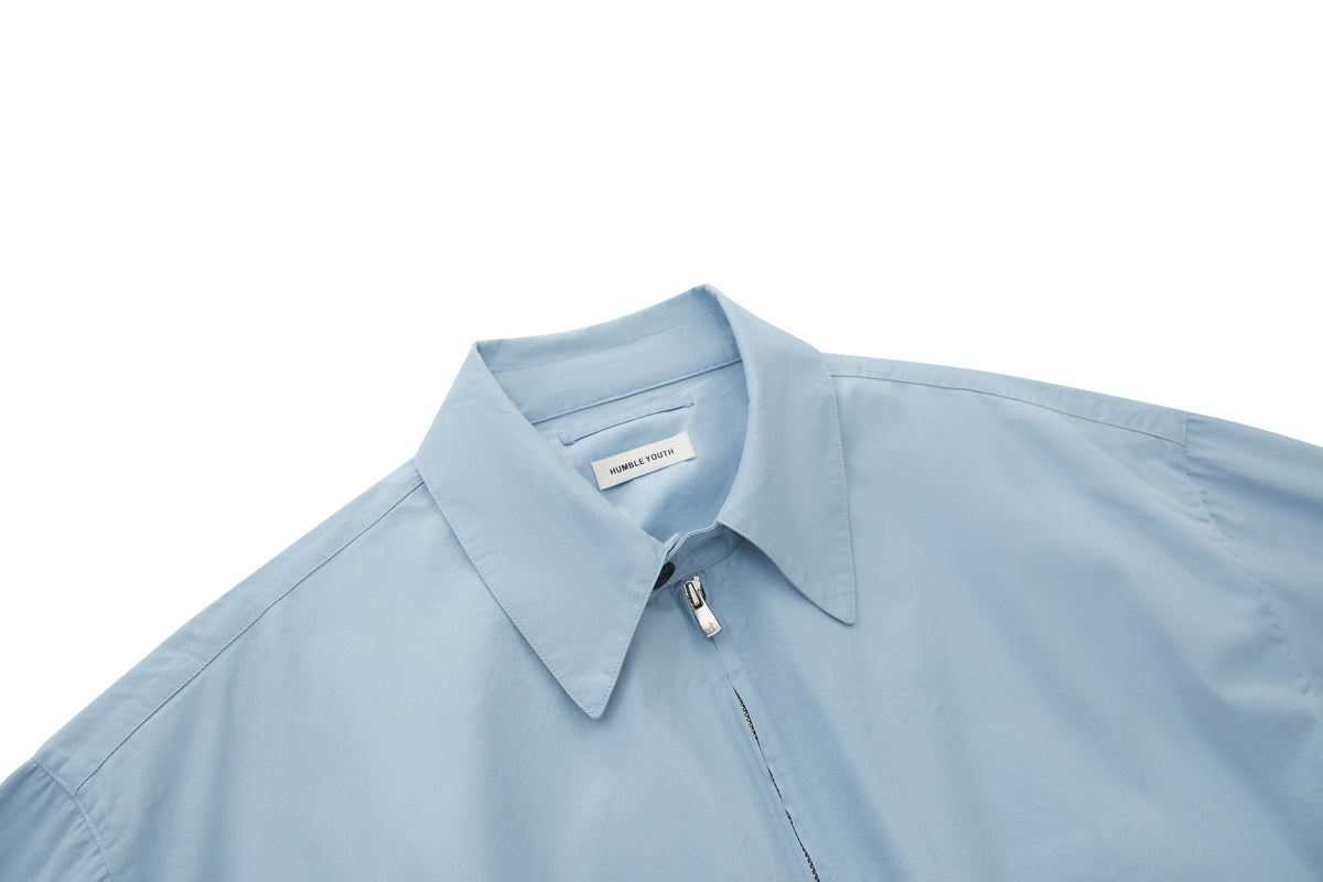Old Gabardine Blouson Jacket Astro Blue – product image 3