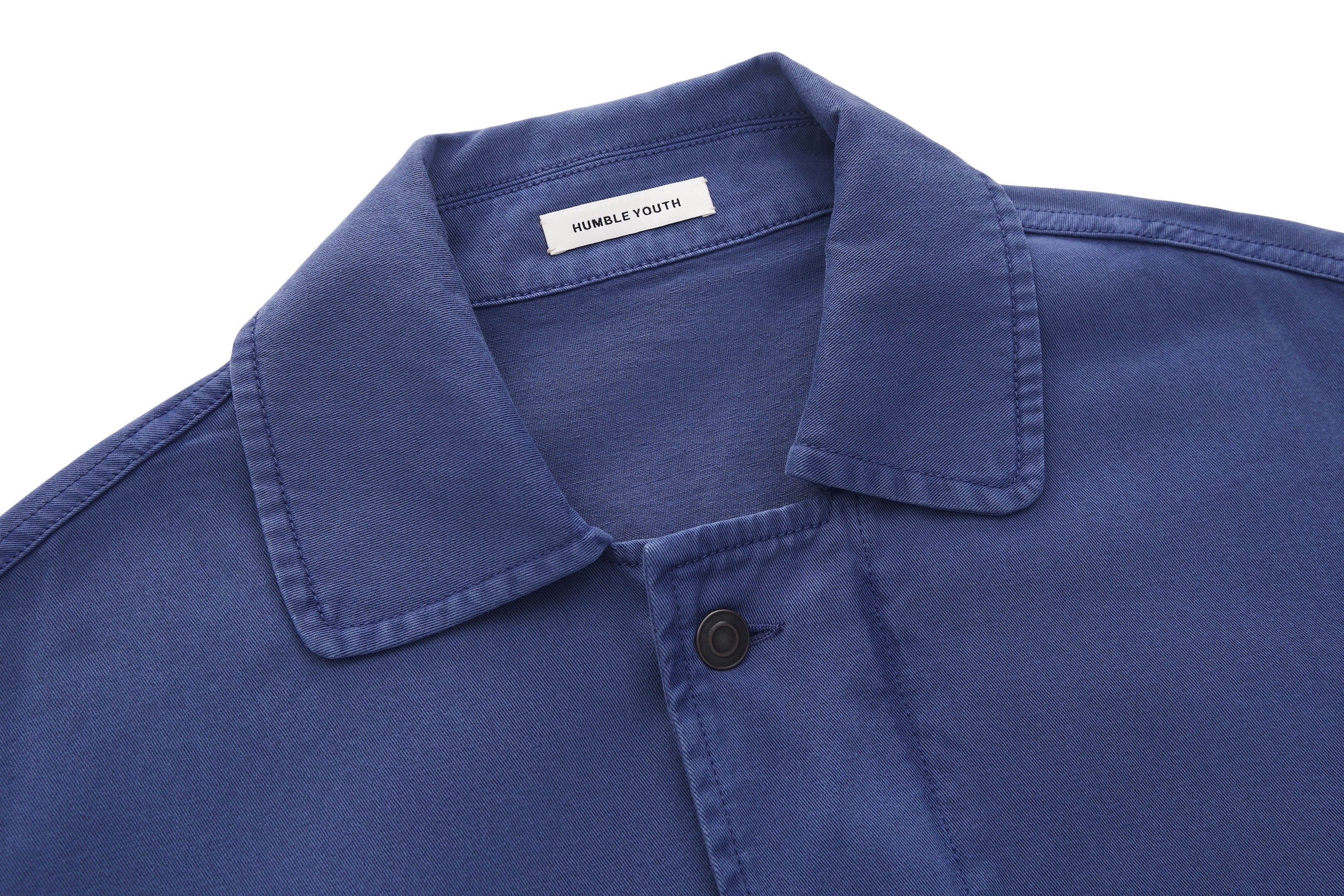 French Workwear Jacket Celtic Blue