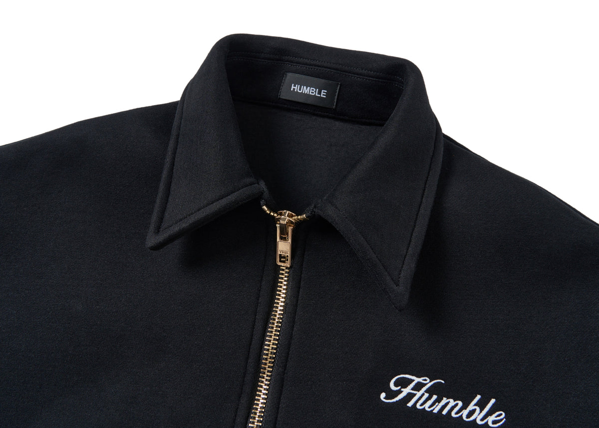 Jersey Blouson Jacket Black – product image 3
