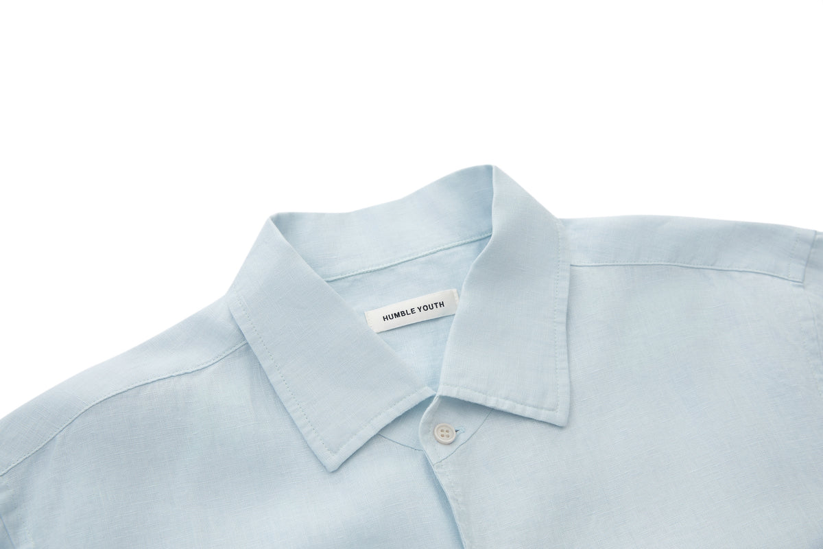Linen Shirt Light Blue – product image 3