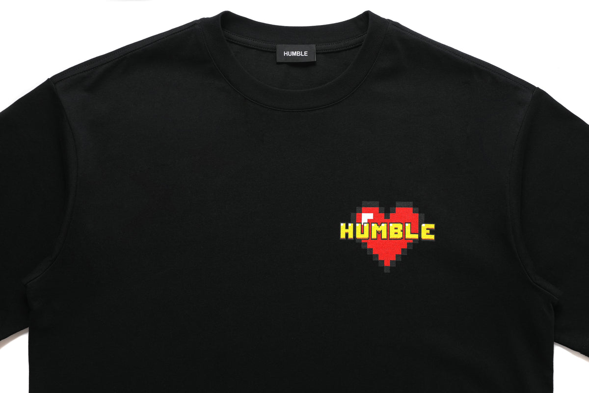 Pixel Love Earth Tee Black – product image 3