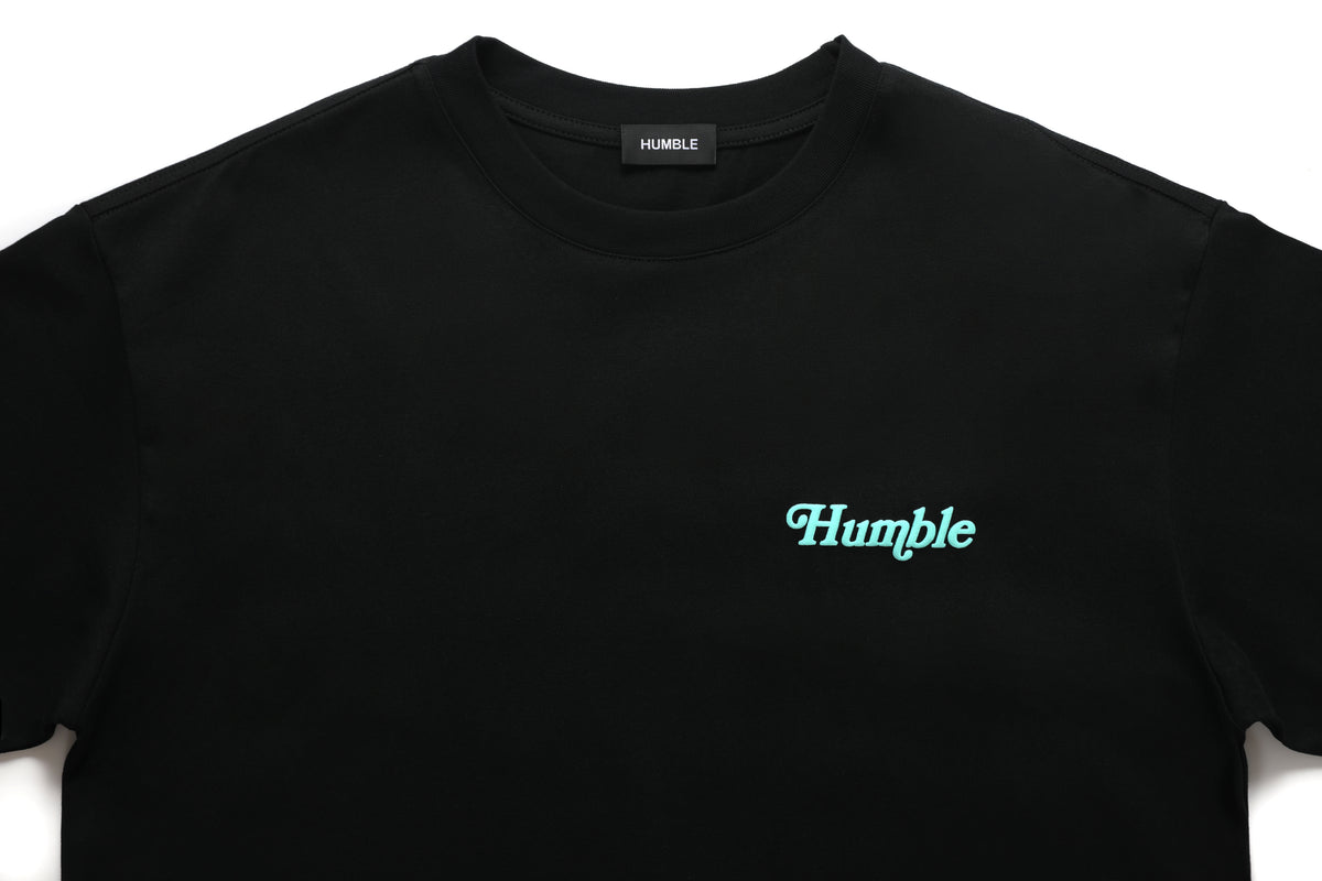 Work Hard Stay Humble Tee Black/Blue – product image 3