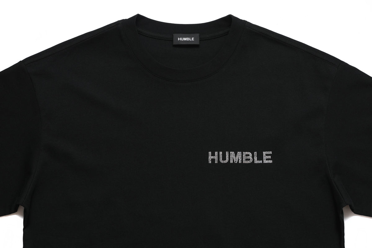 Crystal Logo Tee Black – product image 3