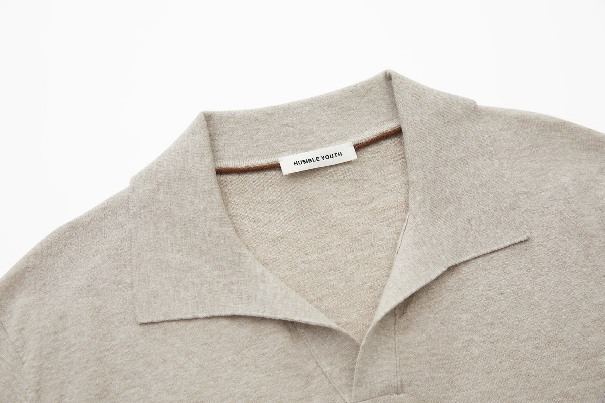 Polo Shirt Beige – product image 3