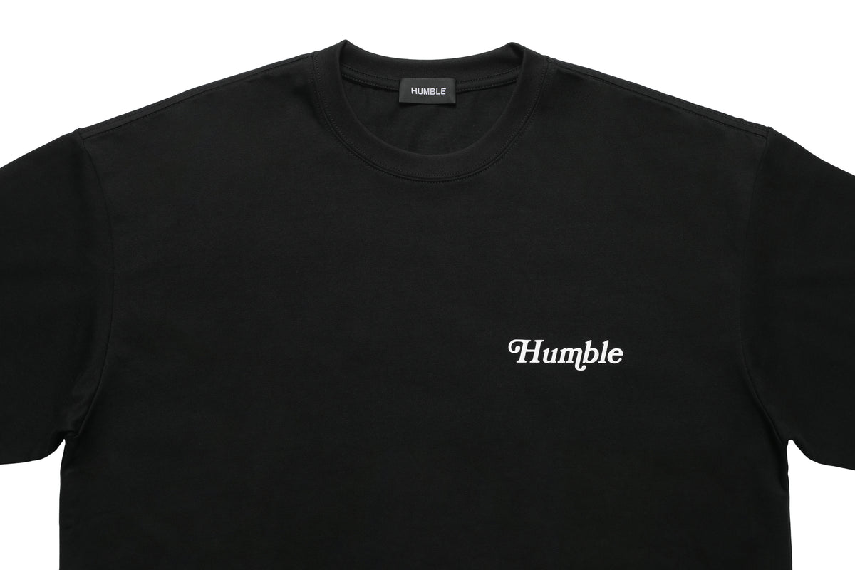 Work Hard Stay Humble Tee Black/White – product image 3