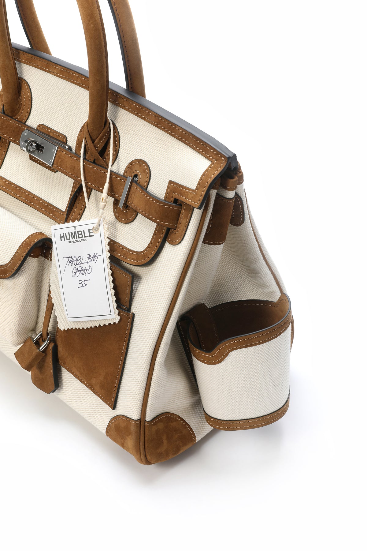 Travel Bag Cargo 35 White/Brown – product image 3