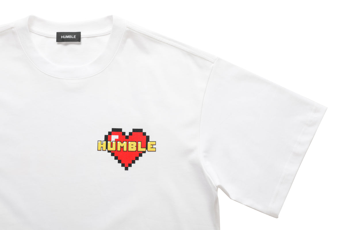 Pixel Love Earth Tee White – product image 4