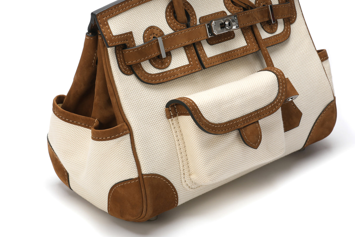 Travel Bag Cargo 25 White/Brown – product image 4