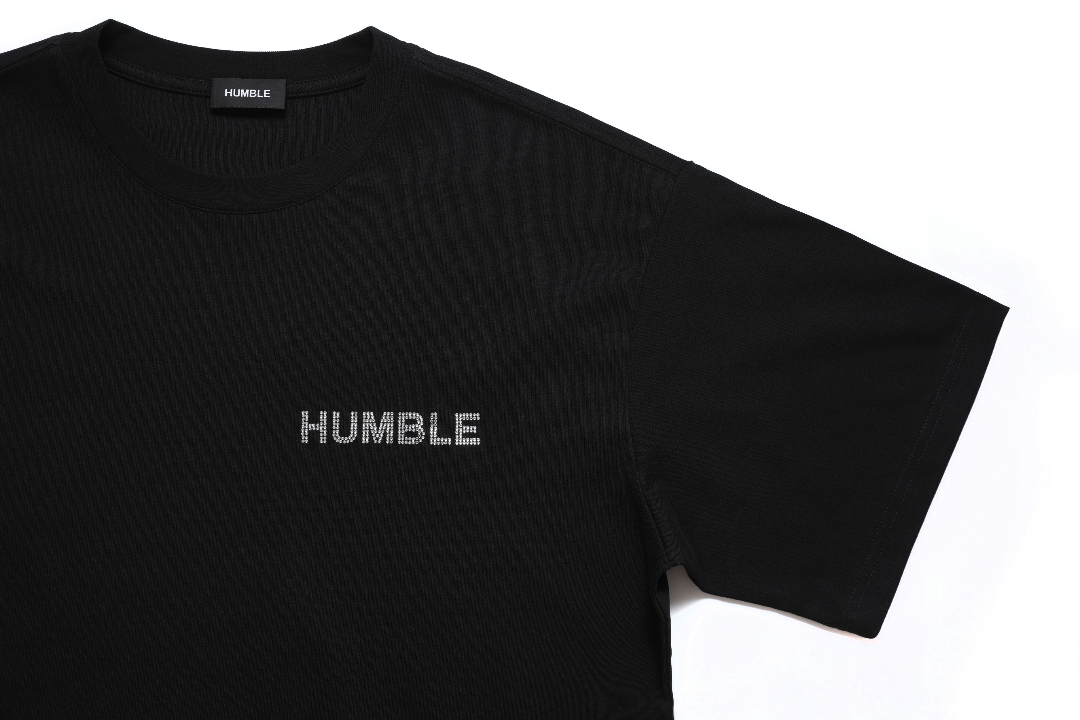 Crystal Logo Tee Black