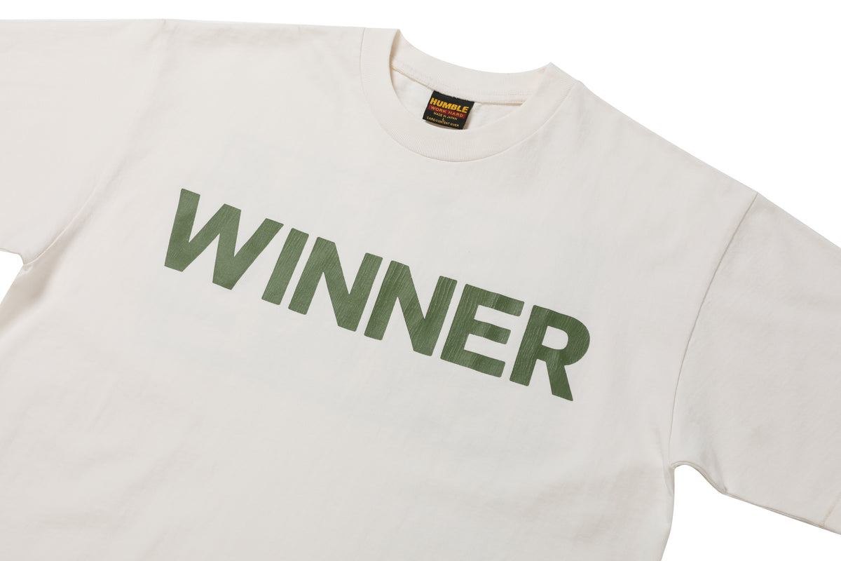 Winner Vintage Tee White – product image 6