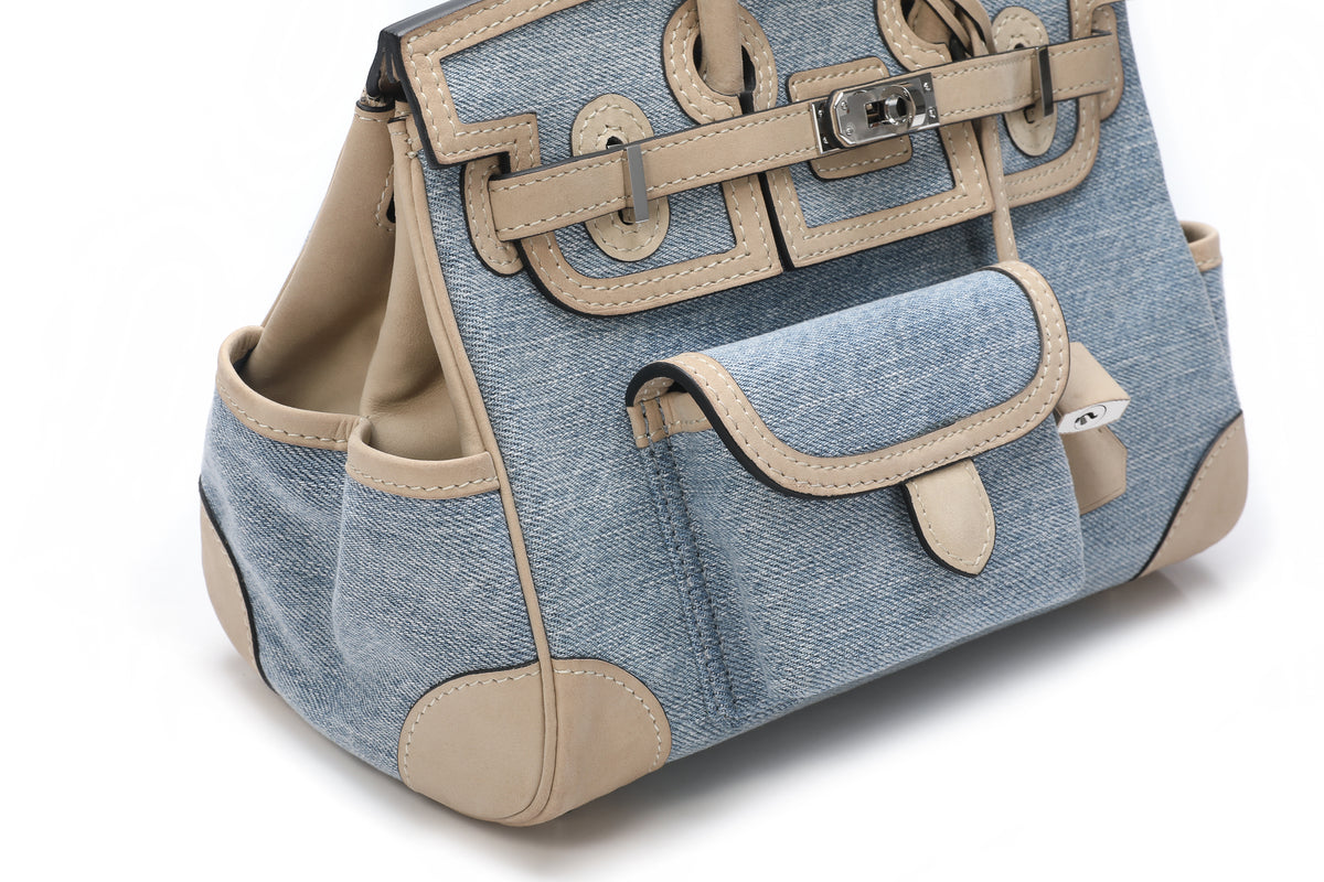 Travel Bag Cargo 25 Blue/Beige – product image 4