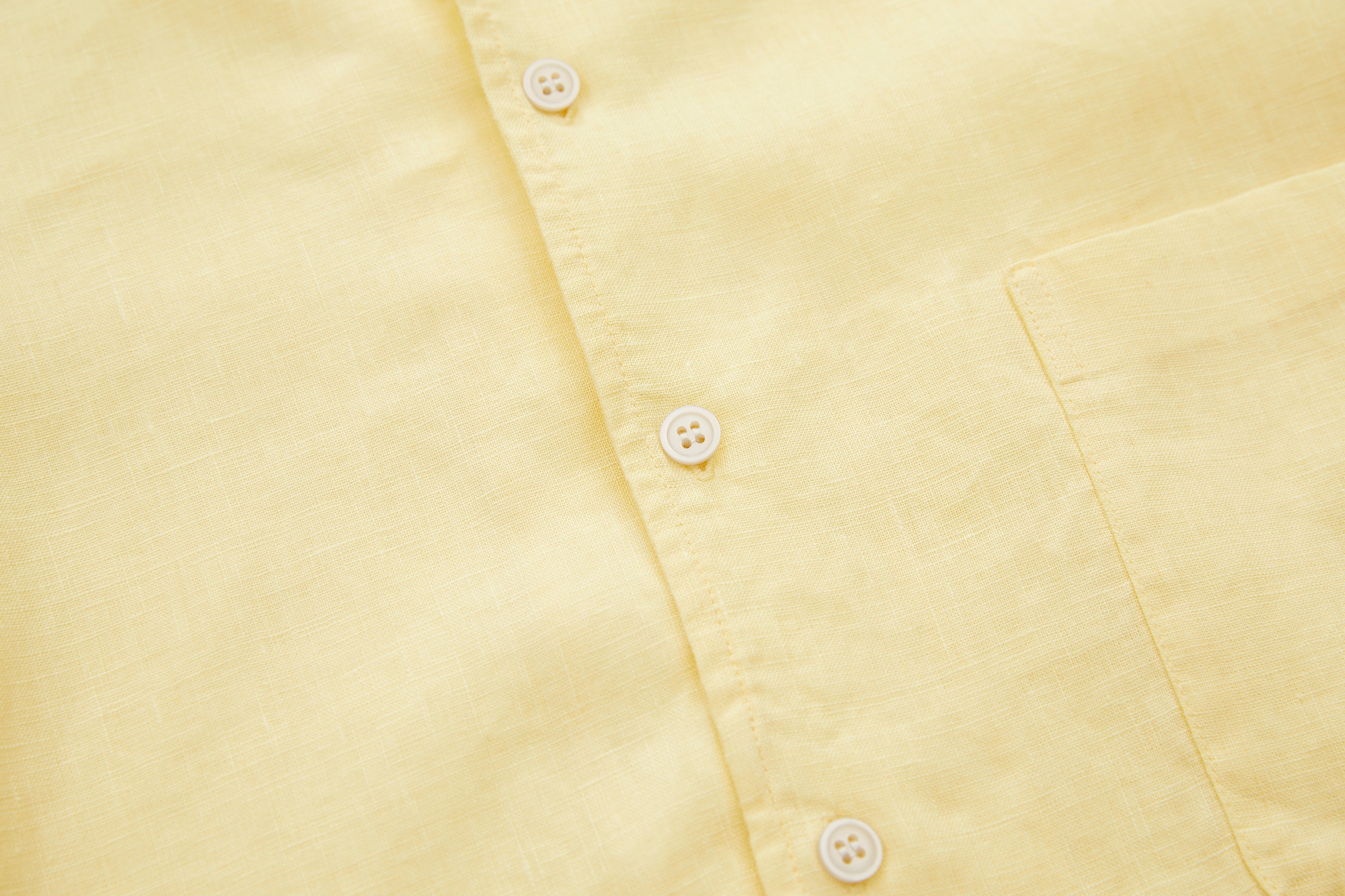 Linen Shirt Yellow