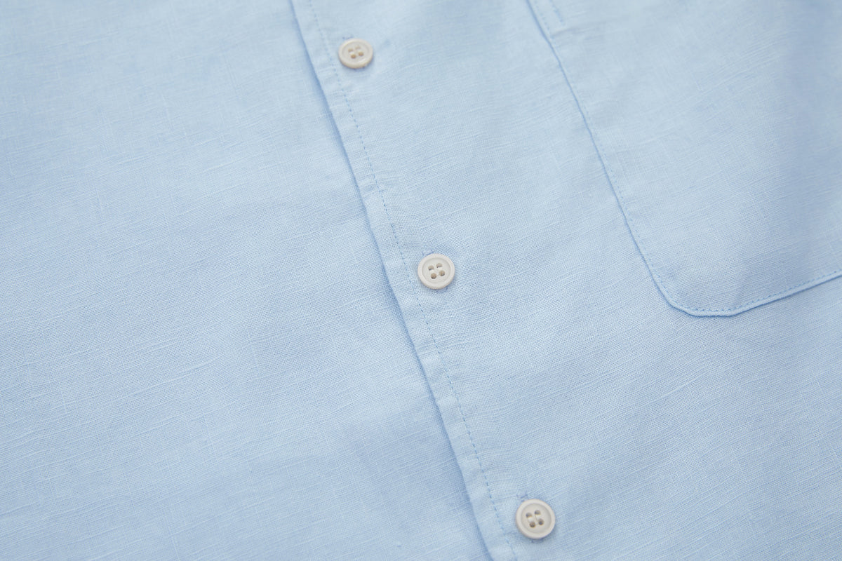 Linen Shirt Blue – product image 4