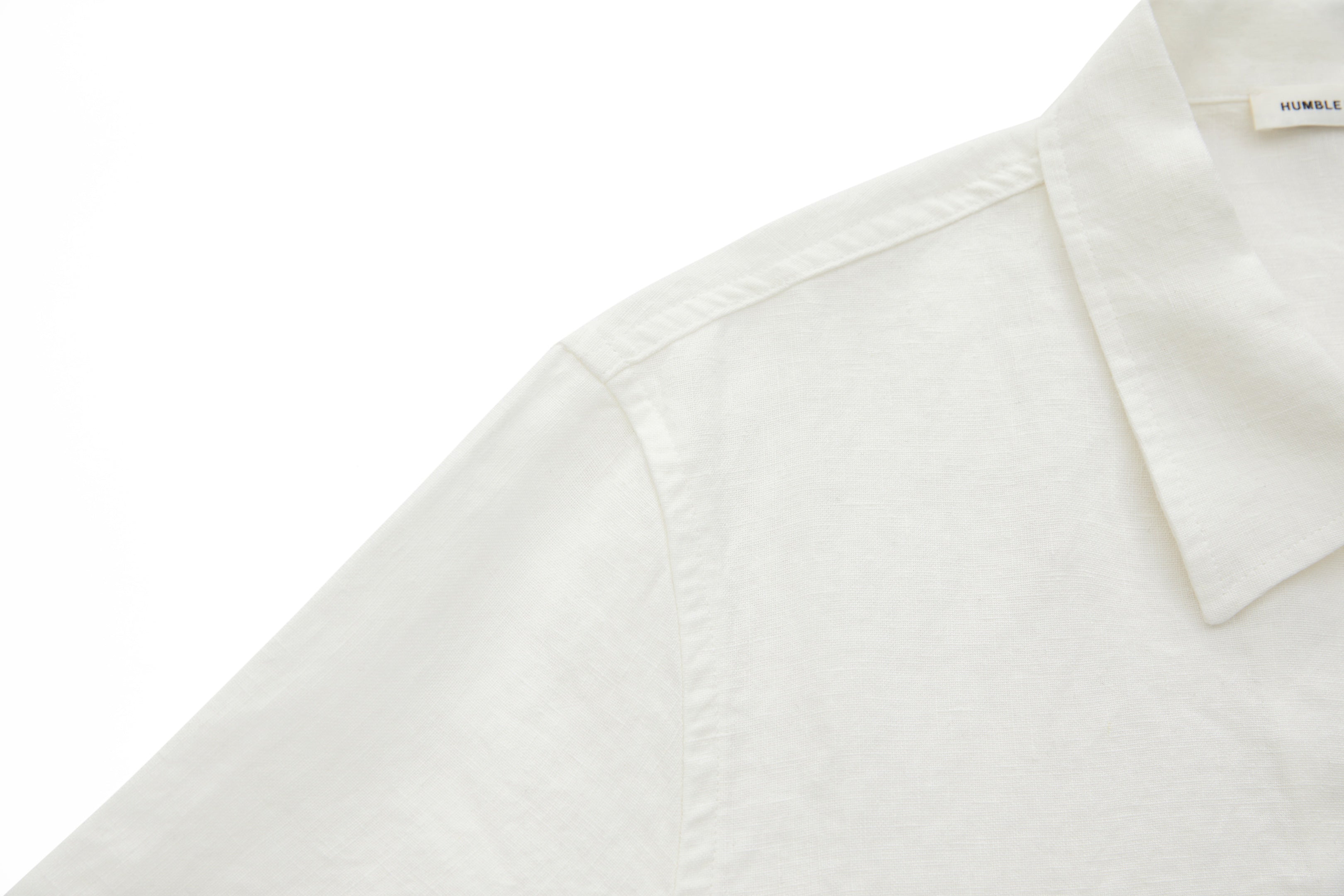 Boxy Short-Sleeve Shirt White