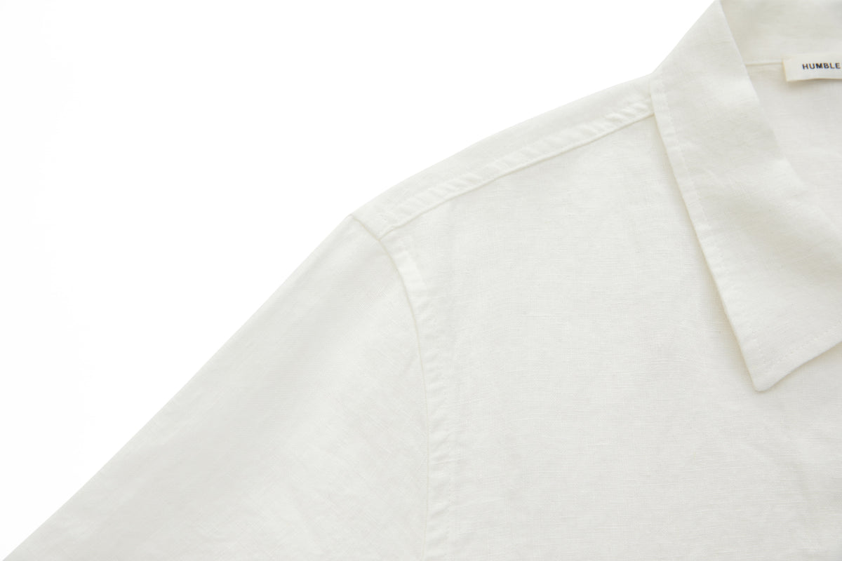 Boxy Short-Sleeve Shirt White – product image 4