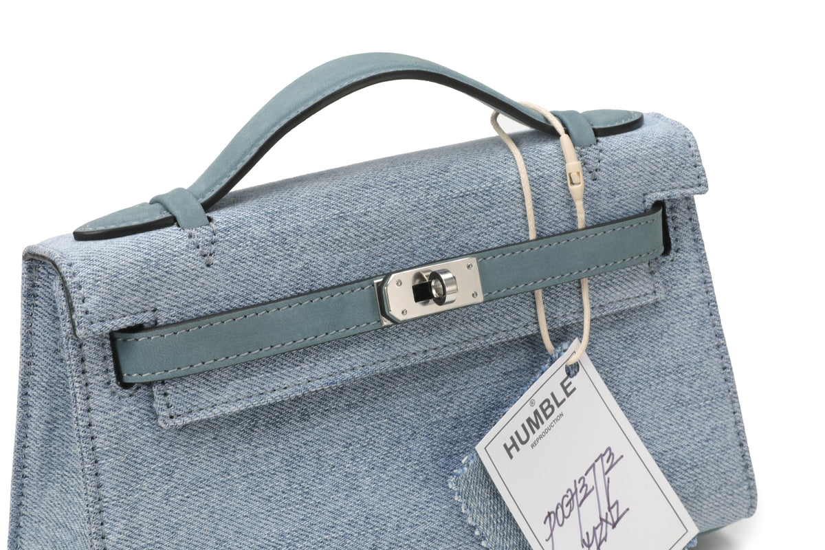 Pochette Mini Denim Blue – product image 6