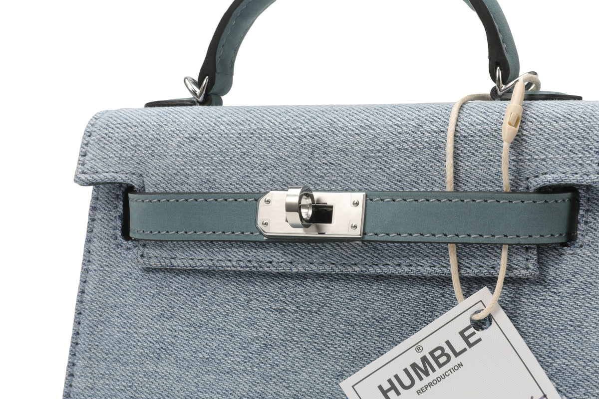 Shoulder Bag Mini Denim Blue – product image 5