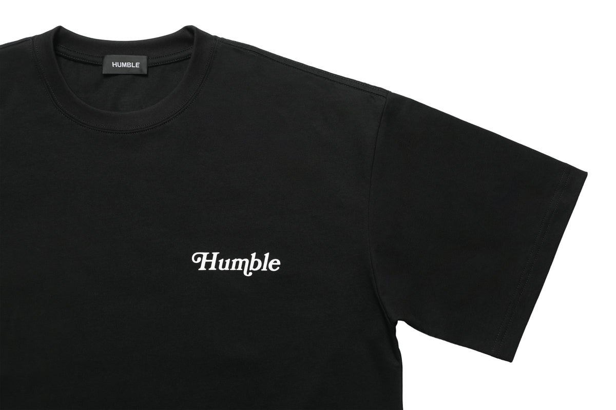 Work Hard Stay Humble Tee Black/White – product image 4