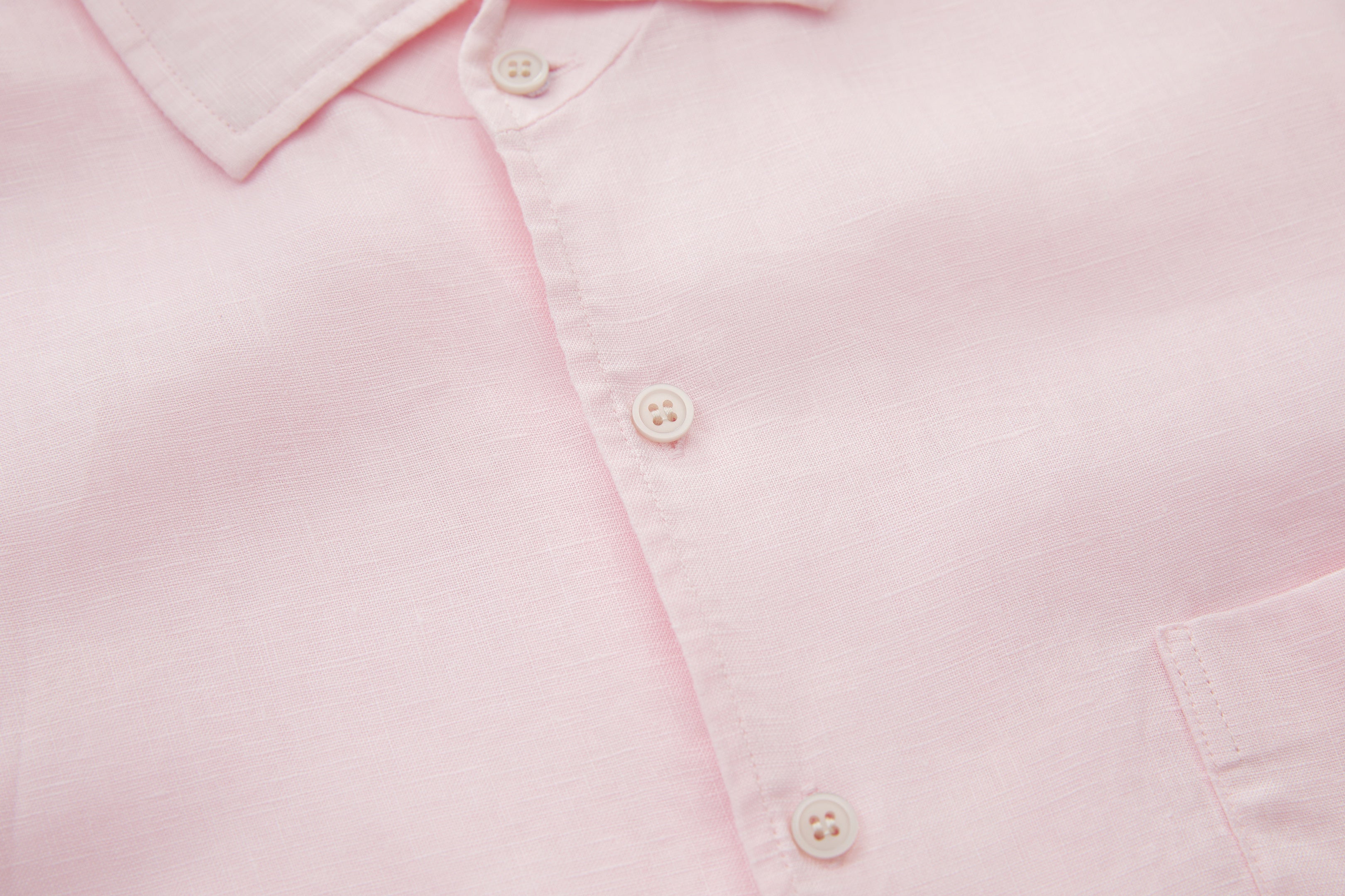 Linen Shirt Pink