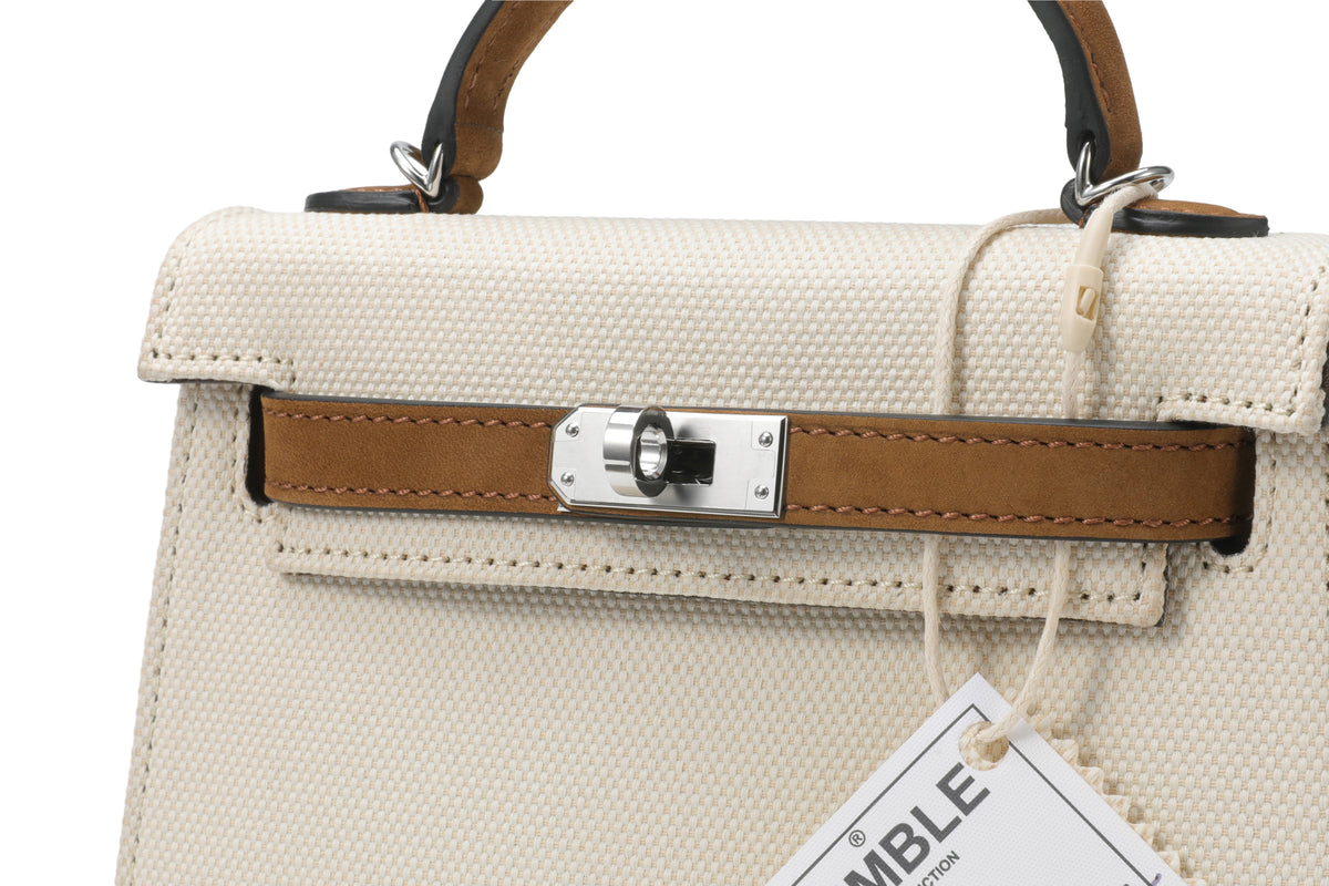 Shoulder Bag Mini White/Brown – product image 6