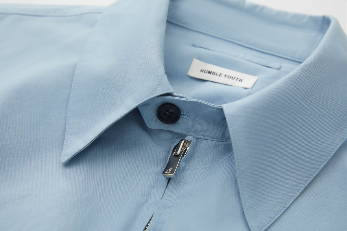 Old Gabardine Blouson Jacket Astro Blue – product image 4